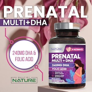 Foto 2 | Foto 2 | Vitaminas Prenatales Elaboradas Por La Naturaleza Con Dha Y Ácido Fólico 120 Cápsulas Blandas - Venta Internacional.