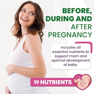 Foto 3 | Foto 3 | Vitaminas Prenatales Elaboradas Por La Naturaleza Con Dha Y Ácido Fólico 120 Cápsulas Blandas - Venta Internacional.