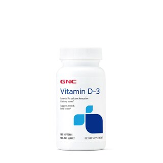 Foto 1 | Foto 1 | Suplemento De Vitamina D3 Gnc De 50 Mcg Que Apoya Los Dientes Y Los Huesos - Venta Internacional.