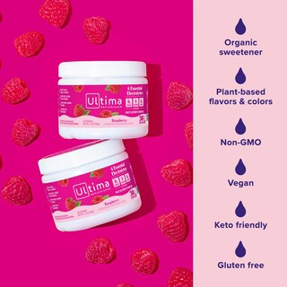 Foto 5 | Foto 5 | Mezcla De Bebidas Electrolíticas Ultima Replenisher Raspberry 30 Porciones - Venta Internacional.