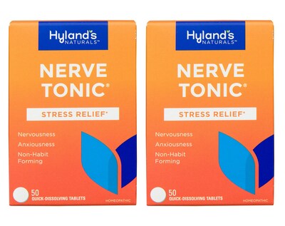 Foto 1 | Foto 1 | Tablets Hyland's Nerve Tonic Stress Relief 50 Unidades (paquete De 2) - Venta Internacional.