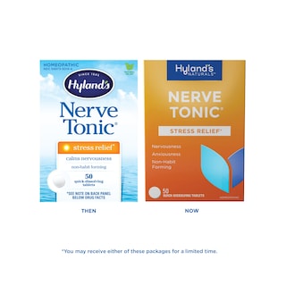 Foto 2 | Foto 2 | Tablets Hyland's Nerve Tonic Stress Relief 50 Unidades (paquete De 2) - Venta Internacional.