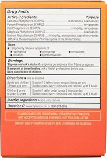Foto 3 | Foto 3 | Tablets Hyland's Nerve Tonic Stress Relief 50 Unidades (paquete De 2) - Venta Internacional.
