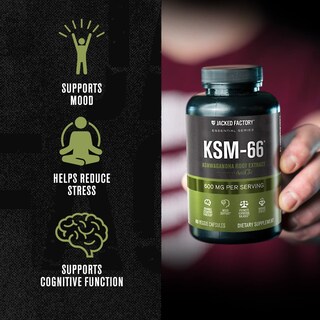 Foto 3 | Foto 3 | Suplemento De Extracto De Raíz De Ashwagandha De Jacked Factory 600 Mg - Venta Internacional.