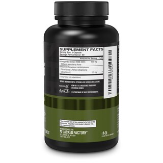 Foto 7 | Foto 7 | Suplemento De Extracto De Raíz De Ashwagandha De Jacked Factory 600 Mg - Venta Internacional.