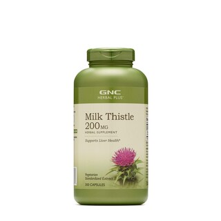 Foto 1 | Foto 1 | Suplemento Gnc Herbal Plus Milk Thistle 200 Mg Para Hígado 100 - Venta Internacional.