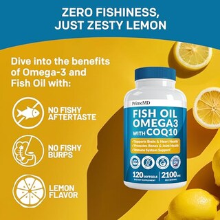 Foto 4 | Foto 4 | Suplementos De Aceite De Pescado 5 En 1 Primemd Con Omega 3 (2100 Mg) X2 - Venta Internacional.