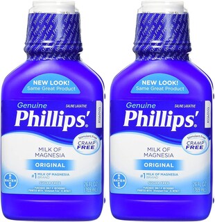 Foto 1 | Foto 1 | Laxante Líquido Phillips' Milk Of Magnesia 26 Oz (750 Ml) X2 - Venta Internacional.