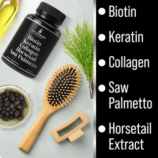 Foto 4 | Foto 4 | Suplemento Para El Crecimiento Del Cabello Maximizador Del Grosor Del Cabello 5 En 1 - Venta Internacional.