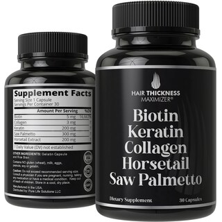 Foto 6 | Foto 6 | Suplemento Para El Crecimiento Del Cabello Maximizador Del Grosor Del Cabello 5 En 1 - Venta Internacional.