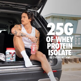 Foto 3 | Foto 3 | Proteína En Polvo Ghost Clear Whey Isolate Fresa 700g - Venta Internacional.