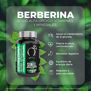 Foto 4 | Foto 4 | Berberina Ácido Alfa Lipoico Vitamina E Vito