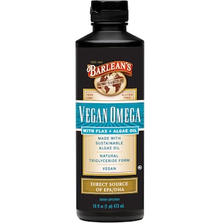 Foto 1 | Foto 1 | Suplemento De Aceite Líquido De Lino Y Algas Vegan Omega De Barlean 480 Ml - Venta Internacional.