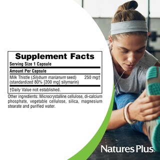 Foto 4 | Foto 4 | Suplemento Naturesplus Herbal Actives Milk Thistle 250 Mg - Venta Internacional.