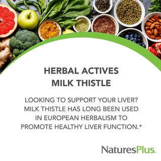 Foto 2 | Foto 2 | Suplemento Naturesplus Herbal Actives Milk Thistle 30 Comprimidos - Venta Internacional.