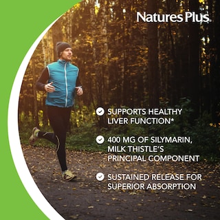 Foto 3 | Foto 3 | Suplemento Naturesplus Herbal Actives Milk Thistle 30 Comprimidos - Venta Internacional.