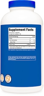 Foto 4 | Foto 4 | Suplemento Nutricost Psyllium Husk 1500 Mg 500 Cápsulas X2 - Venta Internacional.