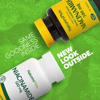 Foto 2 | Foto 2 | Suplemento Natures Plus Niacinamida 90 Capsulas - Venta Internacional