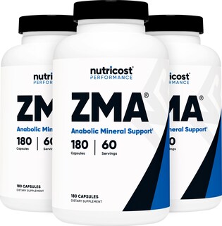 Foto 1 | Foto 1 | Suplemento Nutricost Zma 180 Cápsulas (3 Botellas) - Venta Internacional.