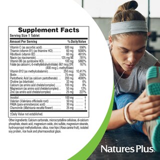 Foto 5 | Foto 5 | Suplemento Natures Plus Mega-stress 60 Cápsulas - Venta Internacional