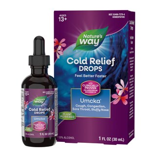 Foto 1 | Foto 1 | Gotas Para Aliviar El Resfriado Nature's Way Umcka Para Múltiples Síntomas 30 Ml - Venta Internacional.