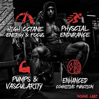 Foto 6 | Foto 6 | Polvo Para Antes Del Entrenamiento Insane Labz Hellboy Edition 35 Porciones - Venta Internacional.