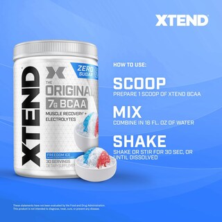 Foto 7 | Foto 7 | Bcaa Powder Xtend Original 7 G Bcaa 2 5 G L-glutamina 30 Dosis - Venta Internacional.