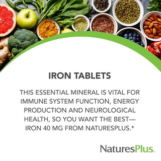 Foto 3 | Foto 3 | Suplemento Alimenticio Natures Plus Iron 90 Comprimidos - Venta Internacional