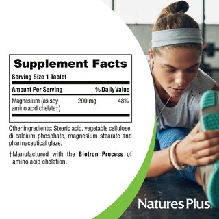 Foto 5 | Foto 5 | Suplemento Alimenticio Natures Plus Magnesio 180 Comprimidos - Venta Internacional