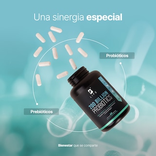 Foto 6 | Foto 6 | 200 Billones De Probióticos 60 Cápsulas Con 11 Cepas Adicionado Con Inulina De Agave 200 Billion Probiotics B Life