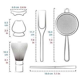 Foto 7 | Foto 7 | Juego De Batidores De Matcha Teanagoo Batidores De Bambú Para Matcha 100 Puntas - Venta Internacional.