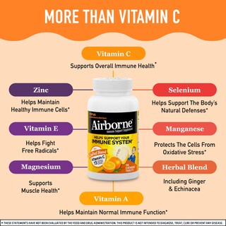 Foto 3 | Foto 3 | Venta Internacional-Suplemento Airborne de Vitamina C de 116 Tabletas
