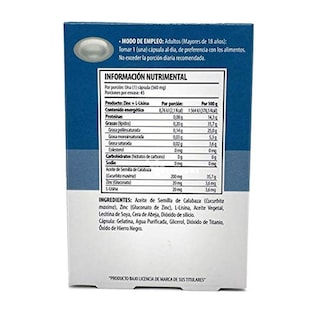 Foto 2 | Foto 2 | Solanum Suplemento Alimenticio Gluconato De Zinc Y Lisina - 45 Cápsulas
