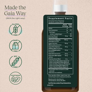 Foto 2 | Foto 2 | Venta Internacional - Suplemento Gaia Herbs Plant Force Liquid Iron 250 Ml