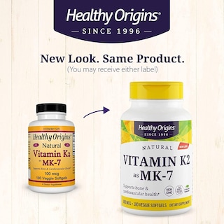 Foto 4 | Foto 4 | Venta Internacional - Suplemento De Vitamina K2 De Healthy Origins En Forma De Mk-7, 100 Mcg, 180 G