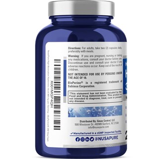 Foto 3 | Foto 3 | Venta Internacional - Suplemento De Ácido Hialurónico Nusapure 300 Mg 250 Cápsulas Vegetales
