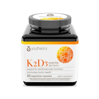 Foto 1 | Foto 1 | Venta Internacional - Suplemento Diario De Vitamina K2d3 De Youtheory 60 Cápsulas