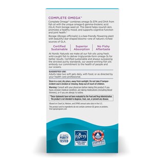 Foto 3 | Foto 3 | Venta Internacional - Suplemento De Geles Blandos Nordic Naturals Complete Omega 120