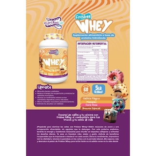Foto 4 | Foto 4 | Proteina Frisbee Whey Munchies Lab Dona Rosa 5 Libras