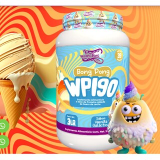 Foto 2 | Foto 2 | Proteína Wpigo Munchies Lab Bong Pong de Vainilla 3 lb