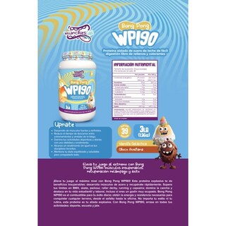 Foto 3 | Foto 3 | Proteína Wpigo Munchies Lab Bong Pong de Vainilla 3 lb