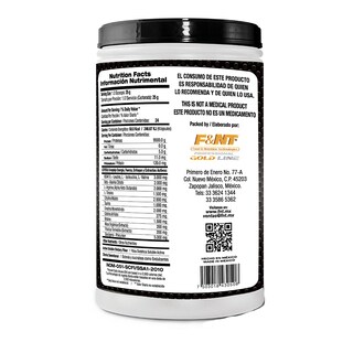 Foto 3 | Foto 3 | Pre Workout F&nt Con Aminoácidos Bcaas Sabor Mora Azúl 600 Gr