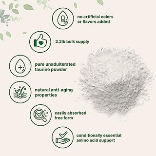 Foto 3 | Foto 3 | Venta Internacional - Suplemento De Micronutrientes De Taurina En Polvo, 1 Kg, 2000 Mg/porción