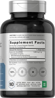 Foto 2 | Foto 2 | Venta Internacional - Cápsulas De Ácido Hialurónico Horbäach 1000 Mg 120