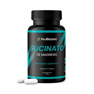 Foto 1 | Foto 1 | Suplemento Glicinato de Magnesio Puro 500 Mg 240 Cápsulas USDA