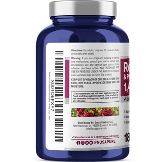 Foto 3 | Foto 3 | Venta Internacional - Suplemento Nusapure Resveratrol & Polyphenol Complex 1450 Mg