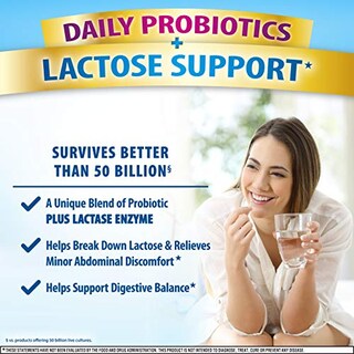 Foto 2 | Foto 2 | Venta Internacional - Suplemento Digestive Advantage Lactose Support 96 Comprimidos
