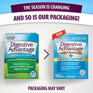 Foto 6 | Foto 6 | Venta Internacional - Suplemento Digestive Advantage Lactose Support 96 Comprimidos