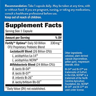 Foto 5 | Foto 5 | Venta Internacional - Probiótico Nature's Way Fortify Optima 50 Mil Millones, 30 Cápsulas