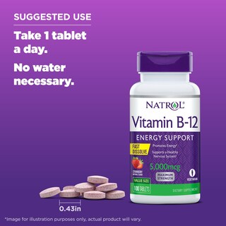 Foto 5 | Foto 5 | Venta Internacional - Tabletas Energéticas De Vitamina B12 5